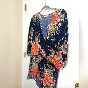 Floral Short Romper